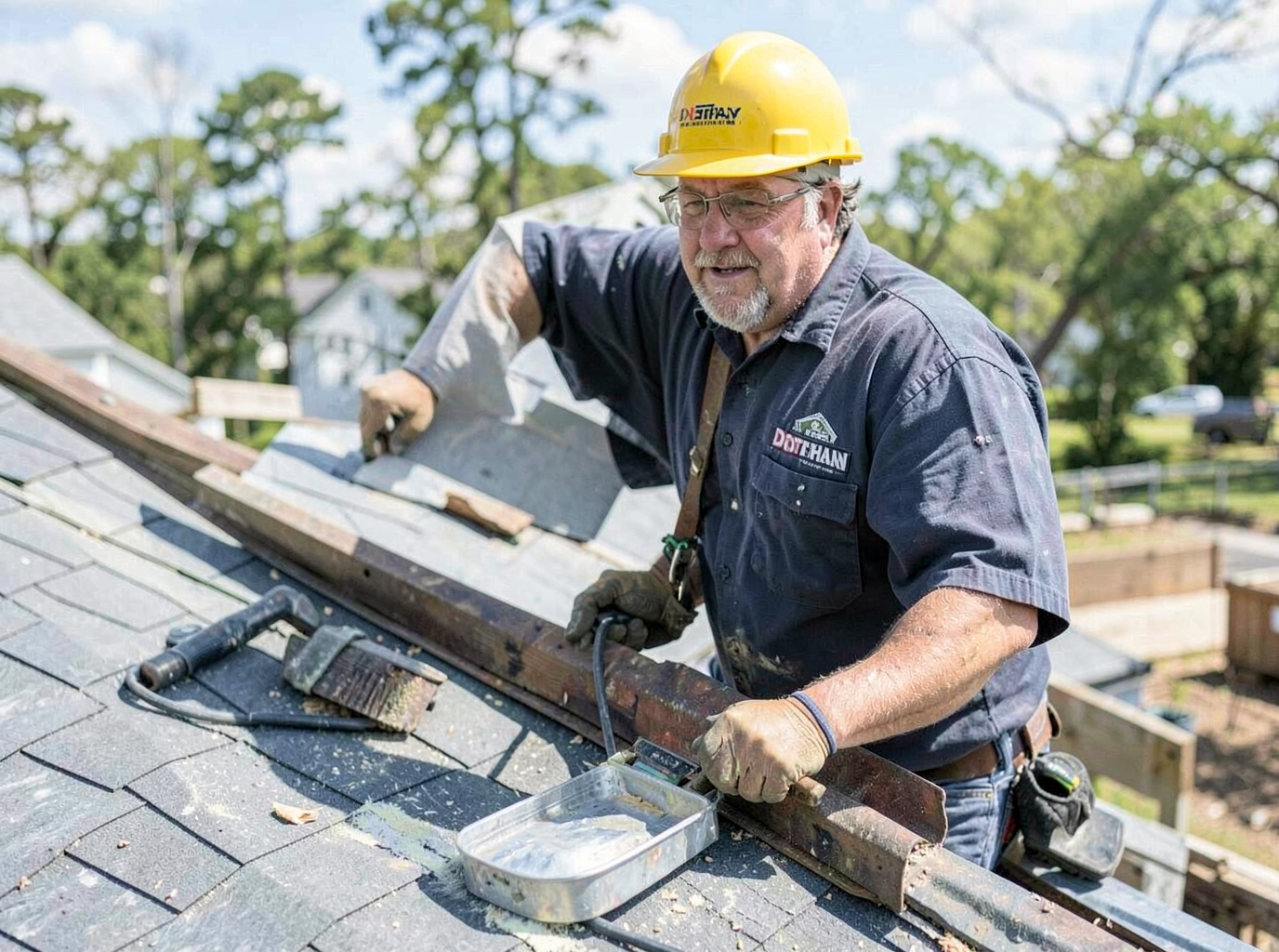 roofing contractor in West Dothan, AL